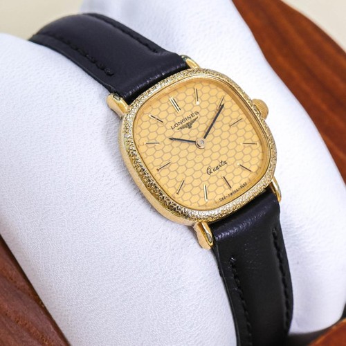 Longines Vintage Gold Ladies 3676 Dress Watch wrist 17cm/6.7in, NB/NA - 第 1/11 張圖片