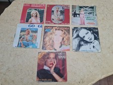 Loretta Goggi LOTTO di 7 DISCHI 45 Giri Anni 60 70 DISCO VINILE ORIGINALl 