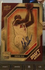 2009-10 Upper Deck Draft Autograph Courtney Fells 276/999 AUTO NC State Wolfpack