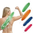5Pcs African Net Sponge Long Body Scrub Exfoliating Back Scrubber Random Color — photo 1
