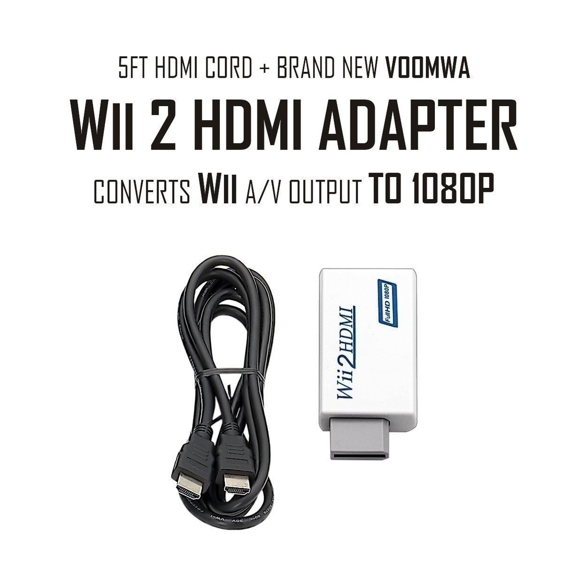 Nintendo Wii Console HD + Pick 1-4 Voomwa Remotes, Wii Sports