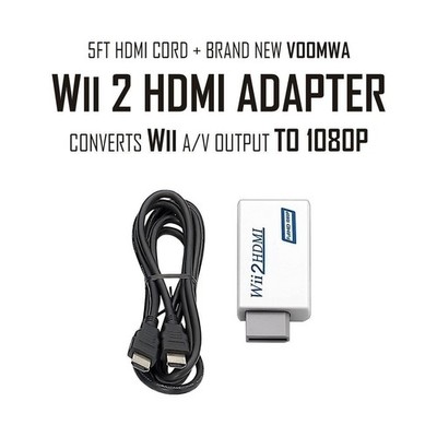 Nintendo Wii Console HD + Pick 1-4 Voomwa Remotes, Wii Sports