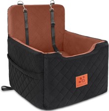 Memory Foam Dog Booster Seat for Car Safe Comfortable Travel for Small to Medium