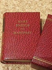 Marx/Engels Manifest DDR Minibuch Buch Geschichte