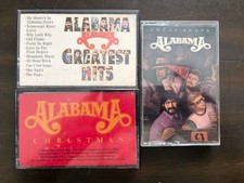 Alabama Cassette Tape Country Rock Lot Of 3 Cheap Seats, Greatest Hits,