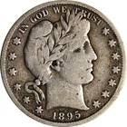 1895-S Barber Half Dollar
