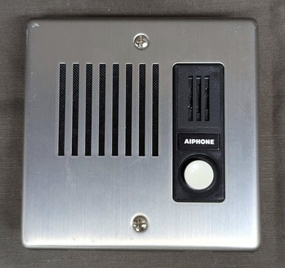 Aiphone LE-DA Flush Mount Audio Intercom - Stainless Steel