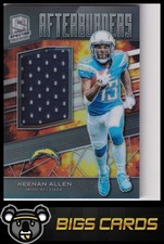 2019 Panini Spectra #AB-17 Keenan Allen Afterburners #/199 Player Worn