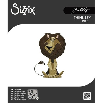 Tim Holtz ''MINI Harrison, Colorize'' Lion Sizzix Thinlits Cutting Dies 2026