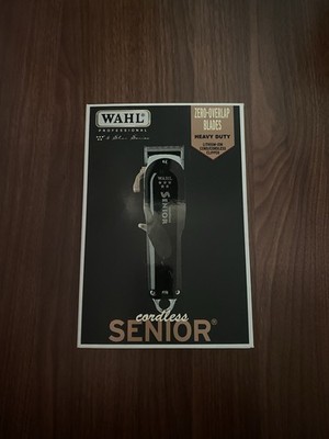Wahl 8504-400 Professional 5-Star Series Cordless Senior Barber Clipper NEW