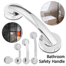 Suction Cup Handrail Bathroom Safety Grip Bath Door Handle Shower Grab Bar
