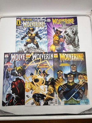 Wolverine #1-5 (Marvel 2025 - Vol.8) - All Cover A - 1 2 3 4 5 -