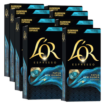 Papua New Guinea Espresso Capsules, 80 Count for Nespresso & BARISTA Systems
