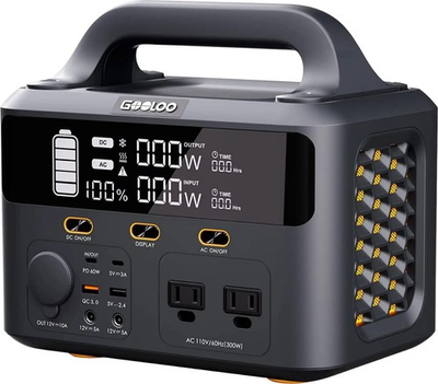 #ad GOOLOO GTX300 Portable Power Station 299.52Wh 110V 300W $140.00
