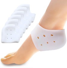 Copas para talon Soporte grueso para dolor plantar Almohadillas de silicona 6pzs
