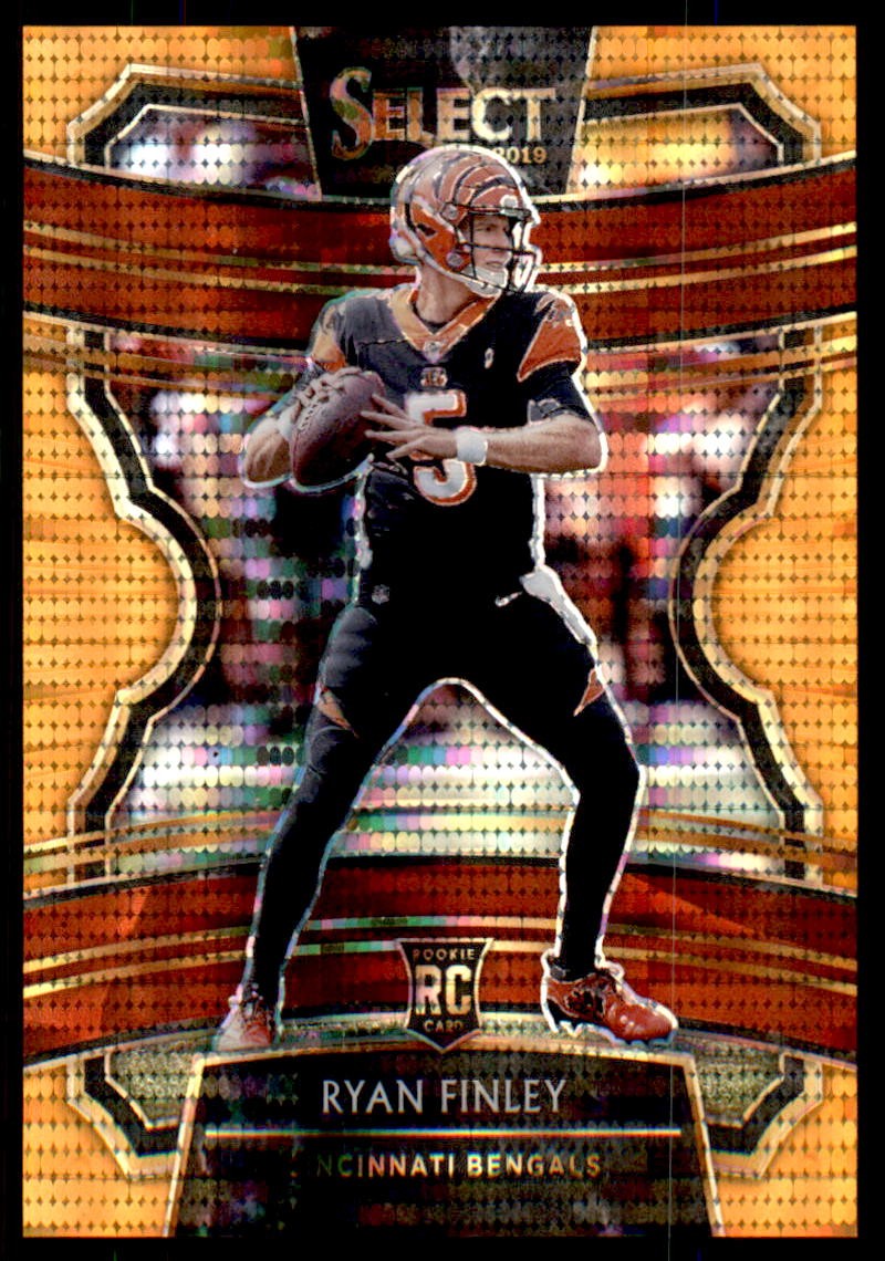 Ryan Finley Panini Select #52 Orange Pulsar