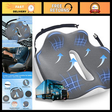 X-Large Memory Foam Truck Seat Cushion for Drivers - Ultimate Comfort Support