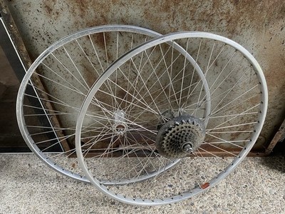 Phil Wood 48 Hole Tandem Wheelset w/Phil Wood Drag Brake Wolber Super Champion