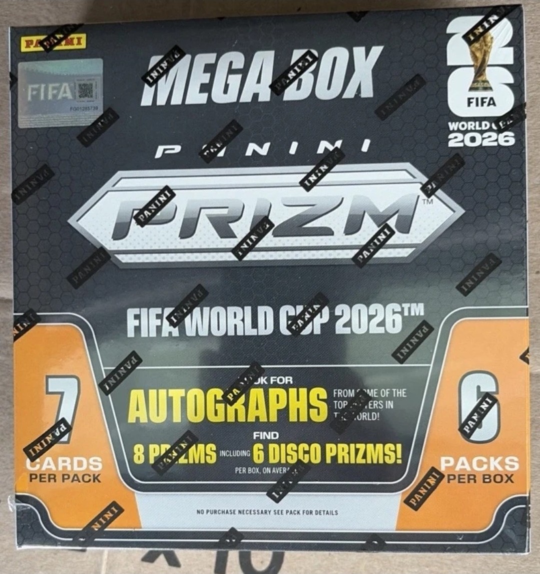 2026 Panini PRIZM FIFA World Cup Retail Mega Box NPP Sealed IN HAND