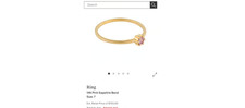 14K Pink Sapphire Band Purchased from TheReal...