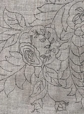 Rug Hooking Pattern Double Cornucopia 