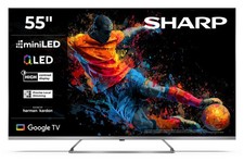 Sharp 55JP7765E QLED Fernseher 55 Zoll Google Smart TV 4K HDR Dolby Vision 2026