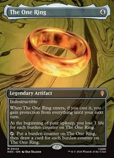 mtg one ring card value how much is the worth The One Ring NonFOIL MTG NM LOTR Lord of the Rings (0246) The One Ring Prices |