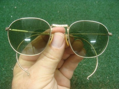 American Optical AO 1/10 12K GF Gold Filled sunglasses Vintage SEE