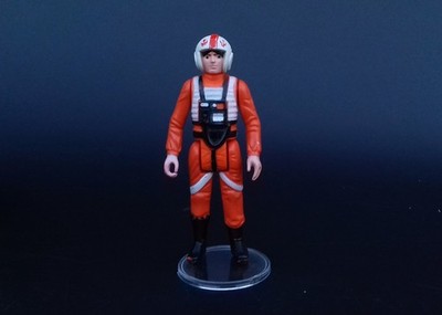 Vintage Star Wars PBP Luke X-Wing Pilot. 3l/Scar no CoO. Nice emblems