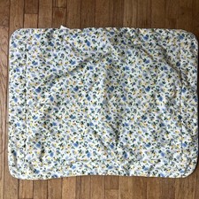 Polyanthus Laura Ashley Cottagecore Vintage Euro Pillow Sham Quilted Floral
