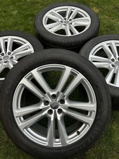 4 x 20" GENUINE AUDI S LINE Q7 SQ7 Q8 ALLOYS WHEELS TYRES 4M0601025H