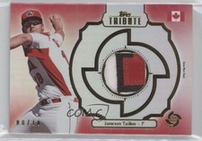 2013 Topps Tribute WBC Prime Patch Red 6/10 Jameson Taillon #WPP-JT Patch e6p