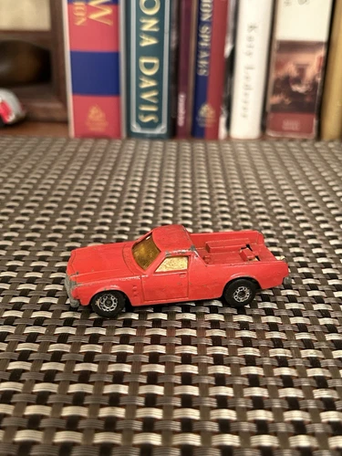 1977 Lesney Matchbox Superfast No 60 Holden Pick-Up Red No Bikes