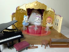 Sylvanian Families Calico Critters Forest Ballet Theater Gift Set Exclusive Rare