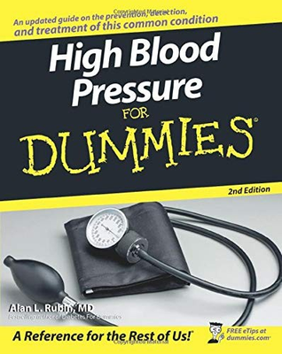 #ad HIGH BLOOD PRESSURE FOR DUMMIES By Alan L. Rubin *Excellent Condition* $14.95