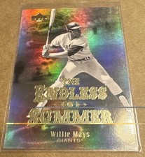 2001 Upper Deck Hall of Famers - The Endless Summer Willie Mays #ES10