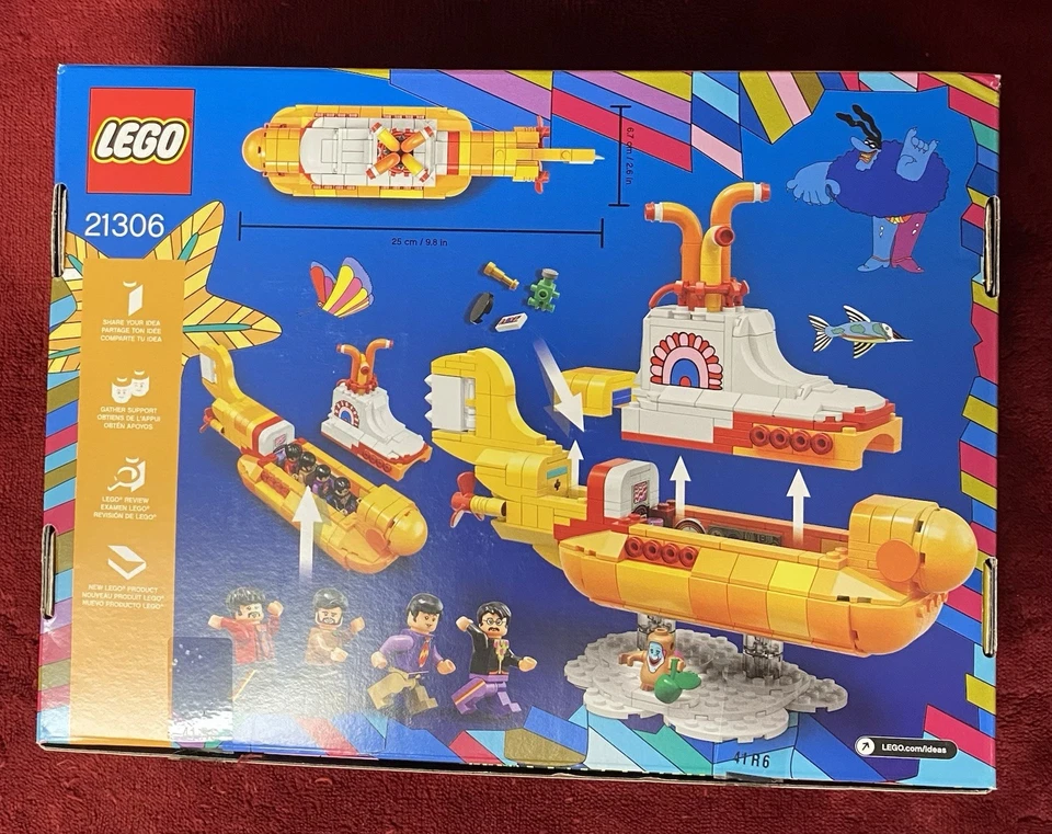 LEGO Yellow Submarine The Beatles 21306 New  - Image 2 of 4