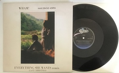 WHAM Everything She Wants / Last Christmas 12  - Epic - EU   NM