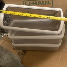  3 Whirlpool Refrigerator Door Shelf Bins 2179607 WPW10321304 W10321303 2304235