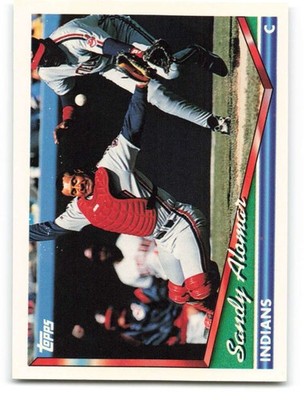 1994 Topps #273 Sandy Alomar Jr. EX Excellent Indians