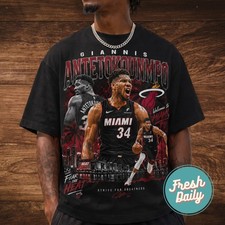 Giannis Antetokounmpo Unisex T Shirt Miami Tee