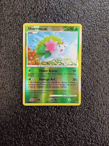 Pokemon Shaymin 14 - Platinum Rev Holo 14/127