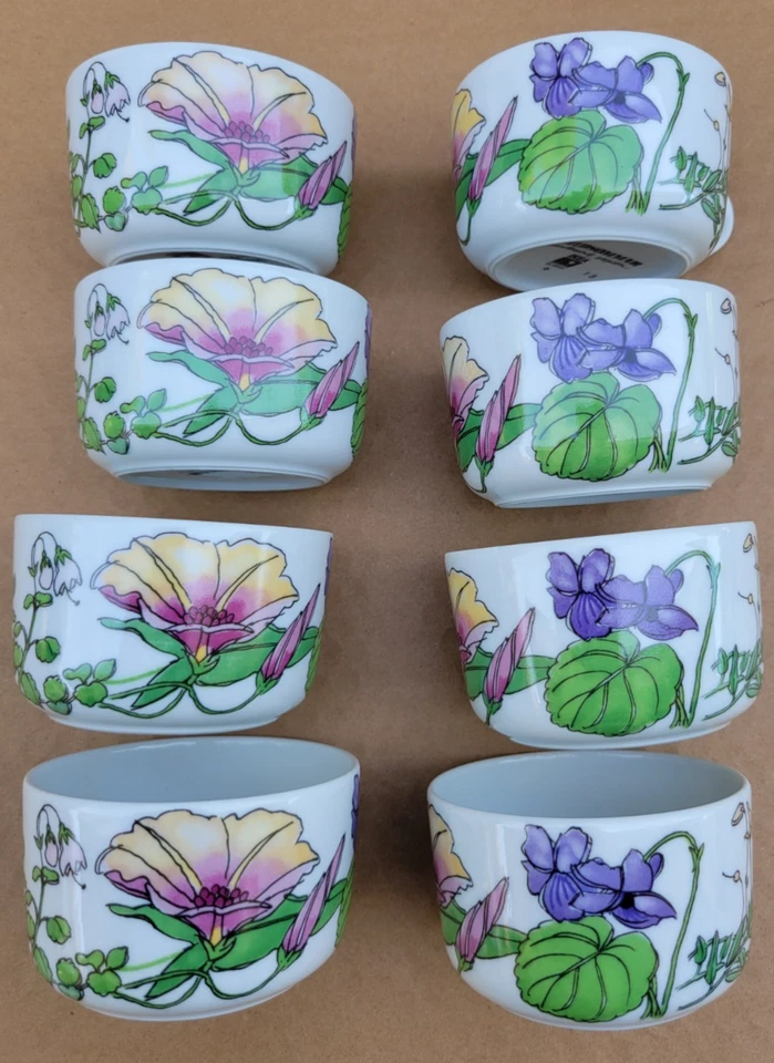 IKEA MIDSOMMAR MARGUERITE WALFRIDSON AÑOS 70 8 PLATOS DE ENSALADA 8 tazas de té SPAL PORTUGAL Foto 3 de 4