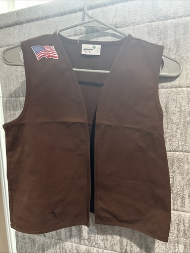 Current style Brown Girl Scout Brownie Vest #10
