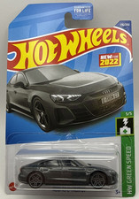 2022 Hot Wheels Audi RS E-Tron GT (gray) HW Green Speed 176/250