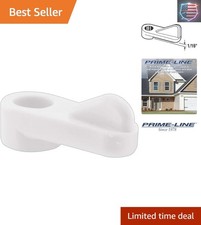 PL 7909 1/16 In. Window Screen Clip, Molded Plastic, White 12 Pack