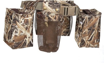 Auscamotek Dove Belt For Bird Hunting with Game Pouch Average Size, Brown 