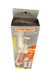 VINTAGE~LEIFHEIT ONE-HAND CAKE DECORATOR~6 PIPING TIPS~DECORATE CAKES COOKIE