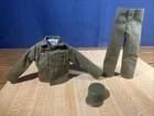 GI Joe Timeless Action Soldier 40th - Shirt w/pockets, Pants, & Hat - 1/6🔥
