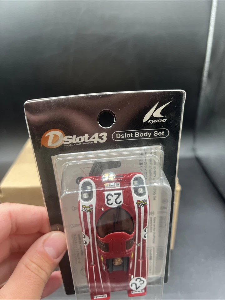 Новый из старых запасов Kyosho Dslot43 набор кузовов размер SS Porsche 917K 1970LM победитель DSP2030204 - Изображение 2 из 4